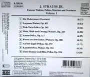 CD - J. Strauss - Famous Waltzes, Polkas, Marches And Overtures, Volume 1
