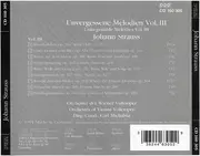 CD - Johann Strauss Jr. - Unvergessene Melodien Vol. III