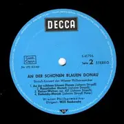 LP - Johann Strauss Sr., Wiener Philh., Boskovsky - An Der Schönen Blauen Donau - Strauß-Konzert Der Wiener Philharmoniker