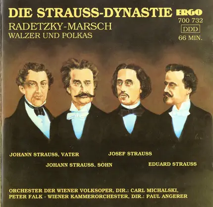 J. Strauss / E. Strauss / Wiener Volksopernorchester - Die Strauss-Dynastie