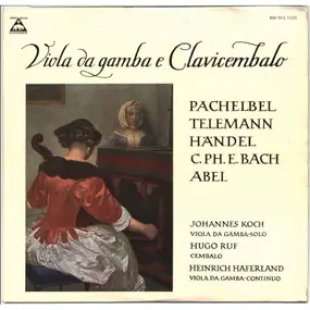 Johann Pachelbel - Viola Da Gamba E Clavicembalo