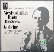 Goethe - West-Östlicher Divan (Buch Suleika) / Gedichte