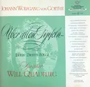 LP - Johann Wolfgang von Goethe , Will Quadflieg - Über Allen Gipfeln... (Lyrik - Zweite Folge) - signed by artist