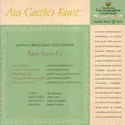 7inch Vinyl Single - Johann Wolfgang von Goethe - Aus Goethe's Faust · Erster Teil