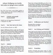 CD - Johann Wolfgang von Goethe Rezitationen Von Cornelia Kühn-Leitz - Und Doch, Welch Glück, Geliebt Zu Werden