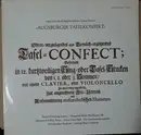 LP - Johann Valentin Rathgeber , Johann Caspar Seyfert - Augsburger Tafelkonfekt - Insert