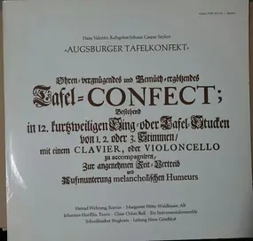 Johann Valentin Rathgeber - Augsburger Tafelkonfekt