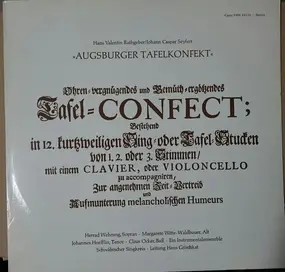 Johann Valentin Rathgeber - Augsburger Tafelkonfekt
