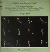 LP - Johann und Joseph Strauß - An der schönen blauen Donau, Pizzikato-Polka, u.a.,, Szell, Cleveland Orch