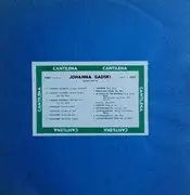 LP - Johanna Gadski - Wagner Recital - historic / Mono