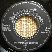 7inch Vinyl Single - Johanna Revolta - Ein-Tritt Ins Leben