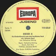 LP - Johanna Spyri - Heidi 5