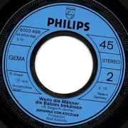 7inch Vinyl Single - Johanna Von Koczian - Ganz Der Vater