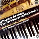 Double LP - Brahms - Klavierkonzerte Nr. 1 Und 2 (Gilels, Graffman, Reiner, Münch)