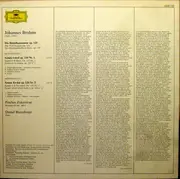 LP - Brahms / Pinchas Zukerman - Die Bratschensonaten - The Viola Sonatas, Op. 120