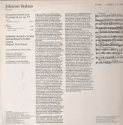LP - Brahms - Konzert Für Violine Und Orchester D-dur Op. 77 (Masur) - black labels