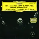LP - Johannes Brahms , Herbert von Karajan - Symphonie Nr. 2