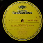 LP - Brahms - Streichquartette B-Dur; C-Moll Nr.1