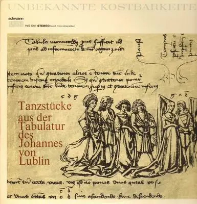 Johannes von Lublin - Tanzstücke,, Hubert Schoonbrodt an der histor. Orgel der Basilika