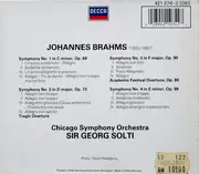 CD-Box - Brahms - Symphonies 1-4