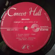 LP - Brahms - Symphonie N°1 In C Minor Op. 68