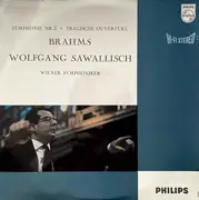 LP - Johannes Brahms - Wiener Symphoniker , Wolfgang Sawallisch - Symphonie Nr. 3, Tragische Ouvertüre