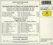 CD - Brahms - 21 Ungarische Tänze - Hungarian Dances - Haydn-Variationen - Danses Hongroises