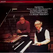 LP - Johannes Brahms/  Alfred Brendel , Claudio Abbado , Berliner Philharmoniker - Piano Concerto / Klavierkonzert Nr.1 in D minor op. 15