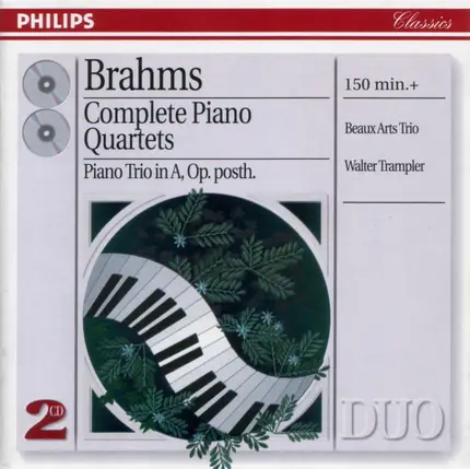 Brahms - Complete Piano Quartets, Piano Trio In A, Op. Posth.