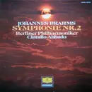 LP - Johannes Brahms - Berliner Philharmoniker - Claudio Abbado - Symphonie Nr. 2 D-dur op. 73