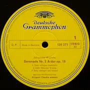 LP - Brahms - Serenade Nr. 2 / Akademische Fest-Ouvertüre