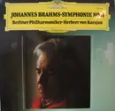 LP - Johannes Brahms - Berliner Philharmoniker · Herbert von Karajan - Symphonie No. 4