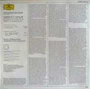 LP - Johannes Brahms - Berliner Philharmoniker , Herbert von Karajan - Symphonie No .1