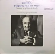 LP - Brahms - Symphony No. 3  / Variations On A Theme By Haydn - Mono