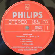 LP - Johannes Brahms - Claudio Arrau , Concertgebouworkest , Bernard Haitink - Piano Concerto No. 2