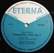 LP - Brahms - Serenade Nr. 1 D-dur Op. 11