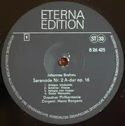 LP - Brahms - Serenade Nr. 2 A-dur Op. 16 / Tragische Ouvertüre Op. 81
