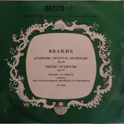 10'' - Brahms - Academic Festival Overture, Opus 80 / Tragic Overture, Opus 81