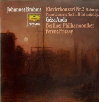 Johannes Brahms - Géza Anda - Piano Concerto No.2 in B Flat Major, Op. 83