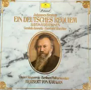 Double LP - Johannes Brahms - Gundula Janowitz , Eberhard Wächter , Wiener Singverein , Berliner Philharmoniker - Ein Deutsches Requiem / Haydn-Variations