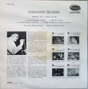 LP - Brahms - Sinfonie Nr. 1 C-Moll Op.68 - Mono