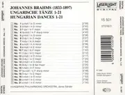 CD - Brahms - Ungarische Tänze 1 - 21