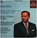 LP - Johannes Brahms - Isaac Stern , The Philadelphia Orchestra , Eugene Ormandy - Konzert Für Violine Und Orchester D-dur