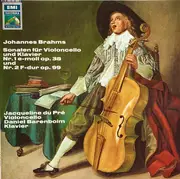 LP - Brahms - Sonaten Für Violoncello Und Klavier Nr. 1 Und Nr. 2