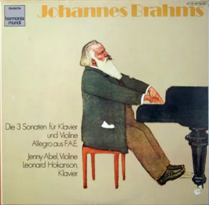 Brahms - Drei Sonaten Für Klavier Und Violine / Allegro Aus F.A.E.