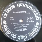 LP - Brahms - Sinfonie Nr. 1 C-moll Op. 68