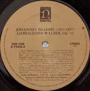 LP - Johannes Brahms - Liebeslieder Walzer/ Neue Liebeslieder Walzer - Digital + Insert