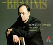 CD-Box - Johannes Brahms - Nikolaus Harnoncourt , Berliner Philharmoniker - The Symphonies / Haydn Variations / Academic Festival Overture / Tragic Overture - Booklet