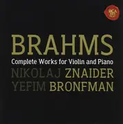CD - Brahms - Complete Works For Violin And Piano