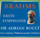 LP - Johannes Brahms - Sir Adrian Boult , The London Philharmonic Orchestra - Erste Symphonie